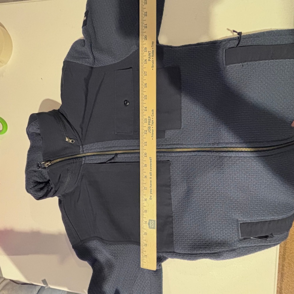 The North Face Mens Gray Full Zip Long Sleeve Jacket L Fleece Lined - Picture 11 of 13